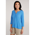 Bright Blue - Front - Mountain Warehouse Womens-Ladies Paphos Quick Dry UV Protection Top