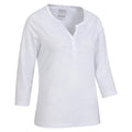White - Side - Mountain Warehouse Womens-Ladies Paphos Quick Dry UV Protection Top