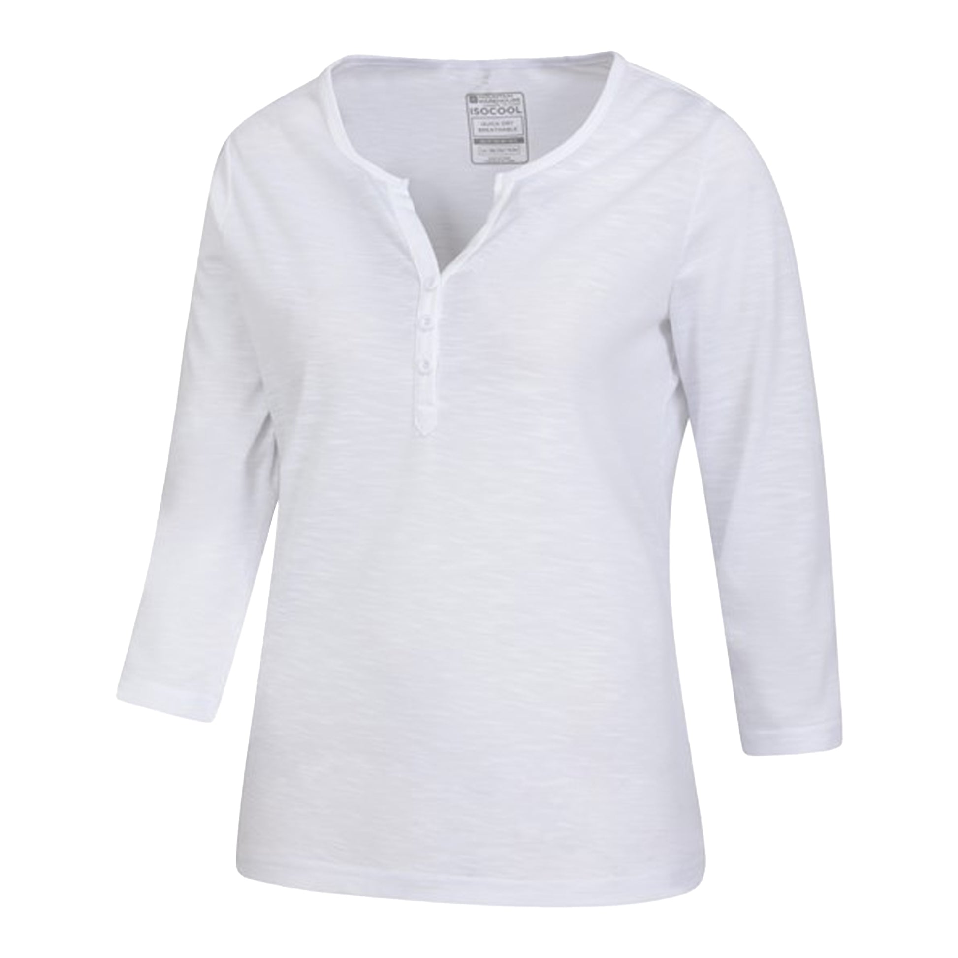 White - Lifestyle - Mountain Warehouse Womens-Ladies Paphos Quick Dry UV Protection Top
