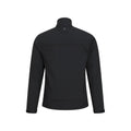 Black - Back - Mountain Warehouse Mens Grasmere Soft Shell Jacket