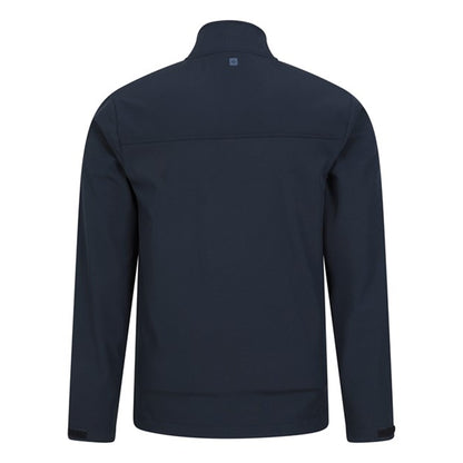 Dark Blue - Back - Mountain Warehouse Mens Grasmere Soft Shell Jacket