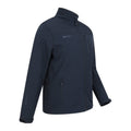 Dark Blue - Side - Mountain Warehouse Mens Grasmere Soft Shell Jacket