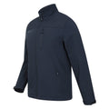 Dark Blue - Lifestyle - Mountain Warehouse Mens Grasmere Soft Shell Jacket