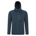 Navy - Front - Mountain Warehouse Mens Treston Fleece Hooded Hoodie