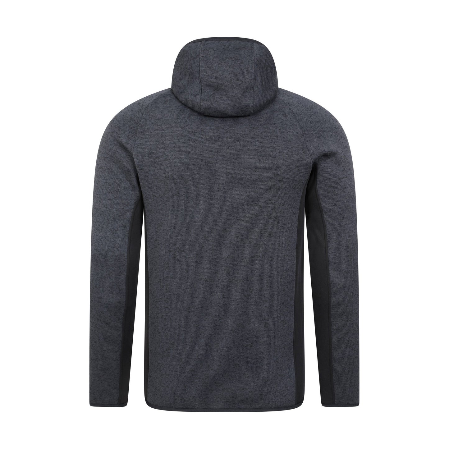 Black - Back - Mountain Warehouse Mens Treston Fleece Hooded Hoodie