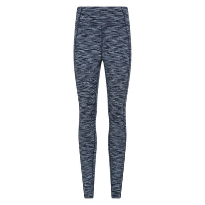 Dark Blue - Back - Mountain Warehouse Womens-Ladies Breathe & Balance High Waist Leggings