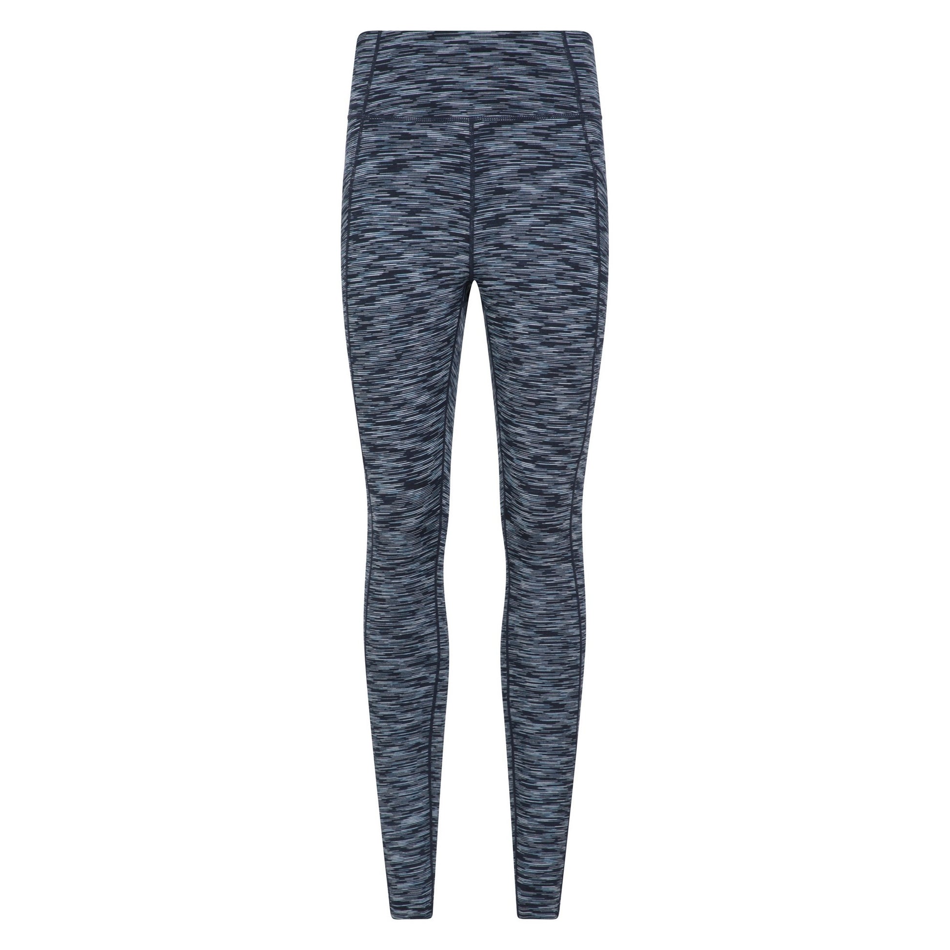 Dark Blue - Back - Mountain Warehouse Womens-Ladies Breathe & Balance High Waist Leggings
