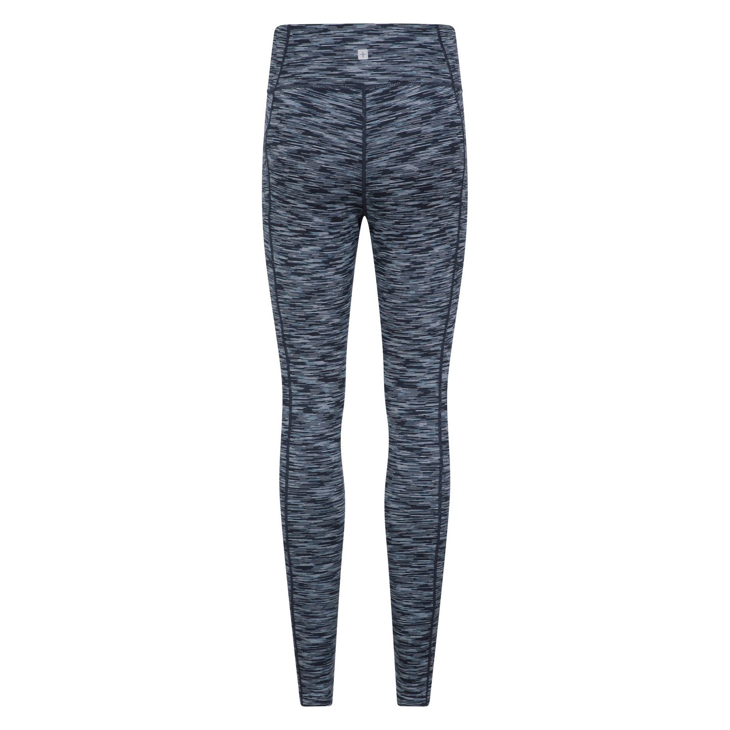 Dark Blue - Side - Mountain Warehouse Womens-Ladies Breathe & Balance High Waist Leggings