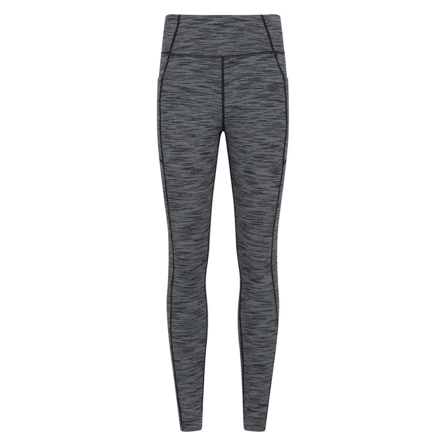 Black - Back - Mountain Warehouse Womens-Ladies Breathe & Balance High Waist Leggings