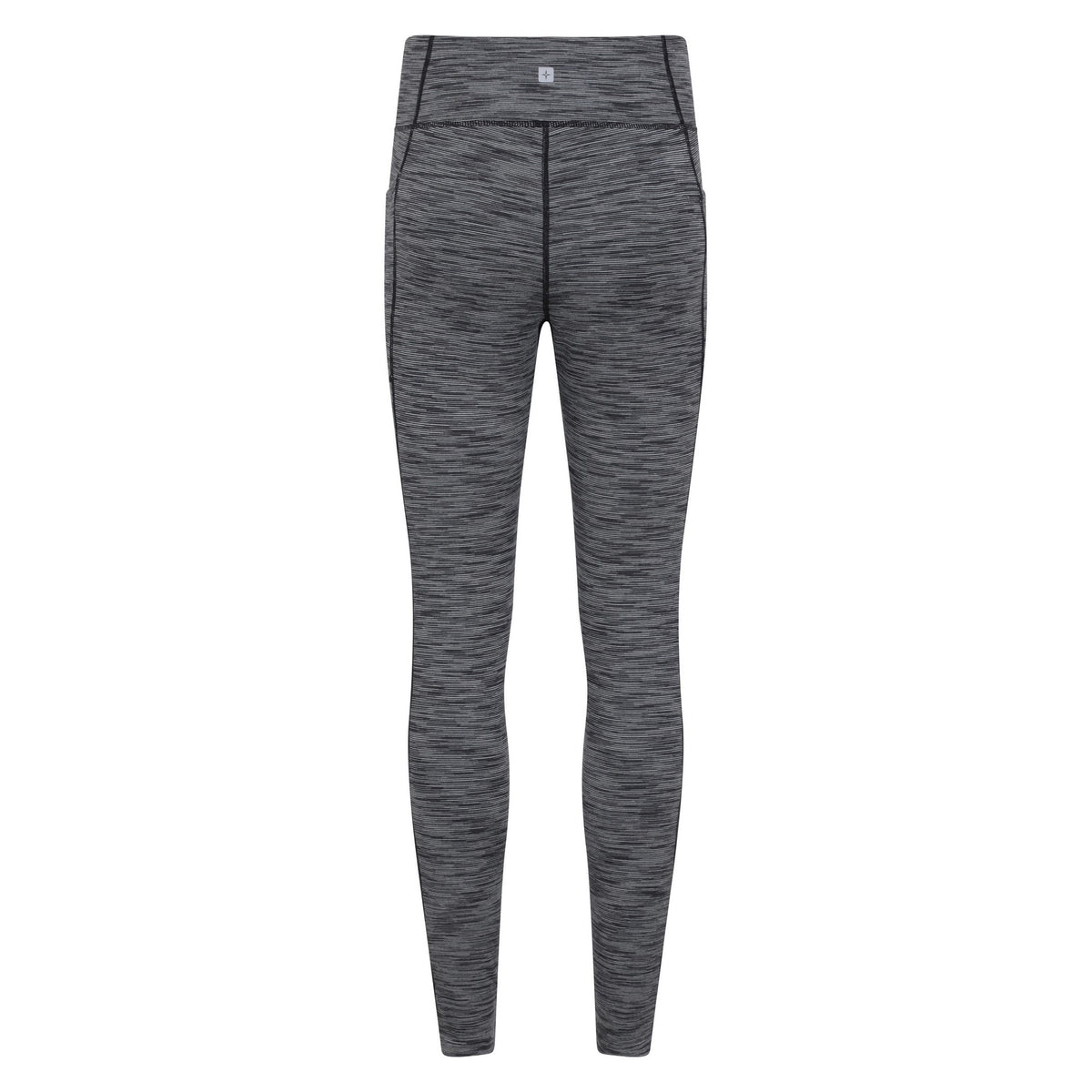 Black - Side - Mountain Warehouse Womens-Ladies Breathe & Balance High Waist Leggings