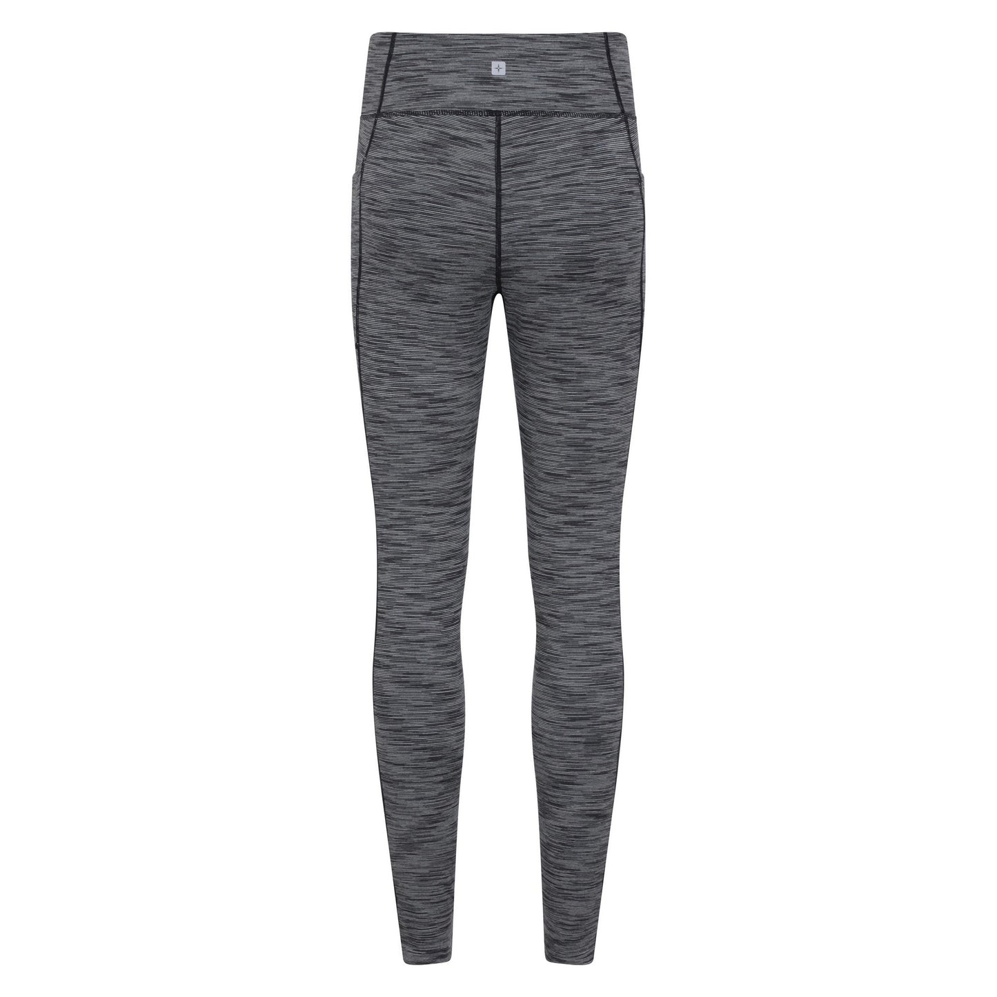 Black - Side - Mountain Warehouse Womens-Ladies Breathe & Balance High Waist Leggings