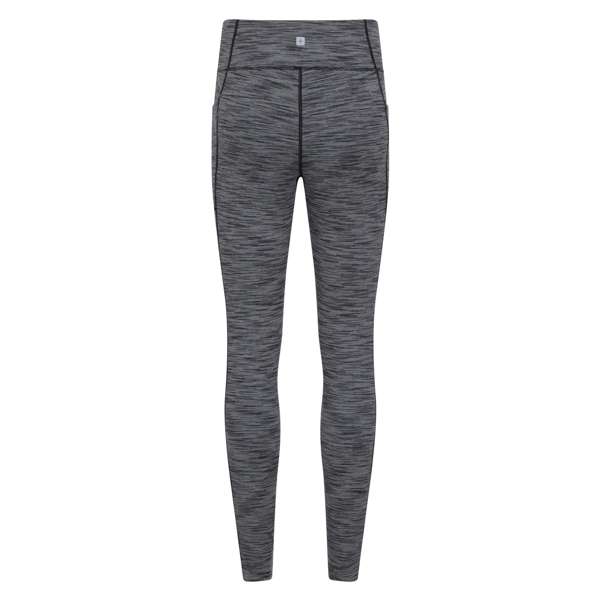 Black - Side - Mountain Warehouse Womens-Ladies Breathe & Balance High Waist Leggings