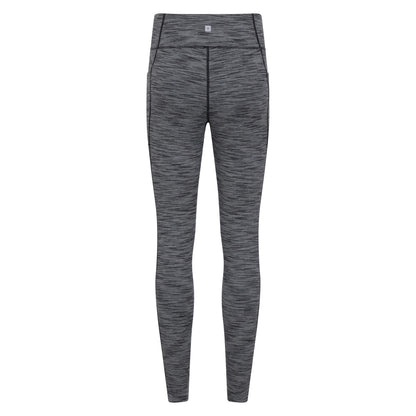 Black - Side - Mountain Warehouse Womens-Ladies Breathe & Balance High Waist Leggings