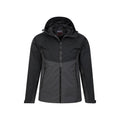 Black - Pack Shot - Mountain Warehouse Mens Verge Extreme Waterproof Jacket