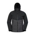 Black - Front - Mountain Warehouse Mens Verge Extreme Waterproof Jacket