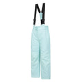 Light Teal - Back - Mountain Warehouse Childrens-Kids Honey Ski Trousers