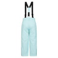 Light Teal - Side - Mountain Warehouse Childrens-Kids Honey Ski Trousers