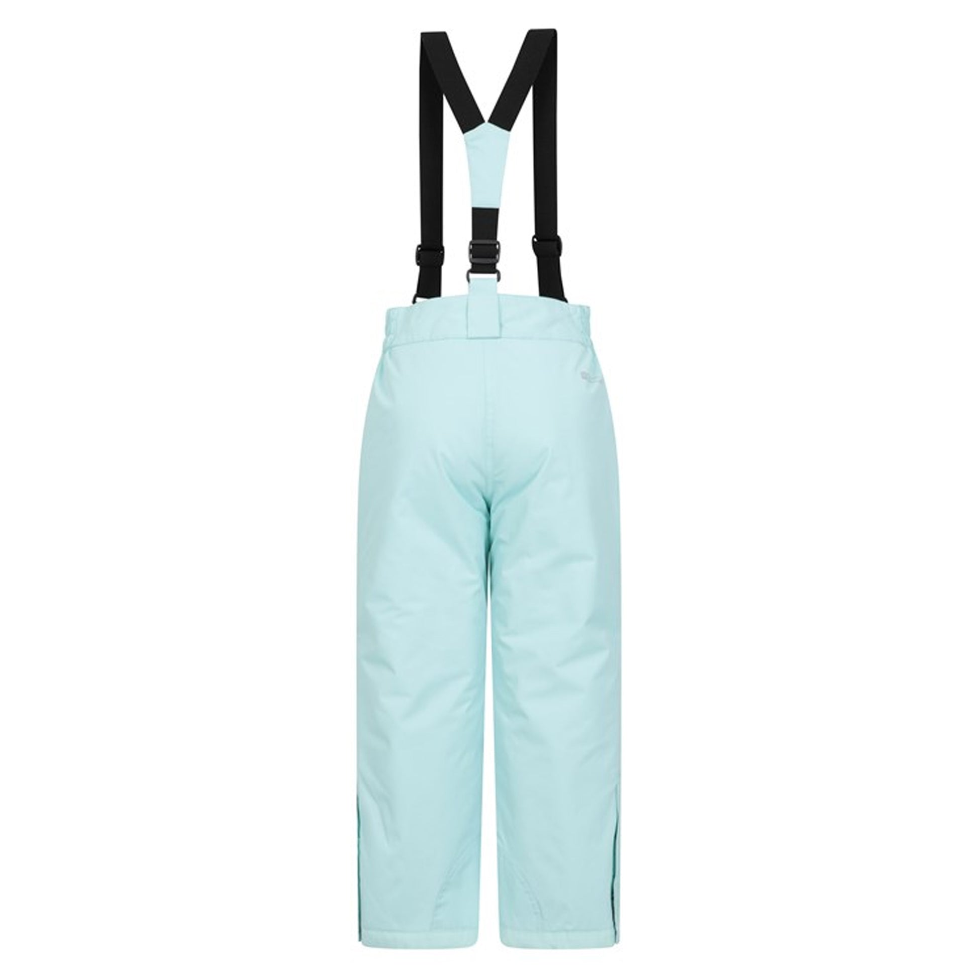 Light Teal - Side - Mountain Warehouse Childrens-Kids Honey Ski Trousers
