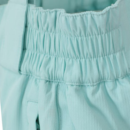 Light Teal - Close up - Mountain Warehouse Childrens-Kids Honey Ski Trousers