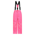 Diva Pink - Front - Mountain Warehouse Childrens-Kids Honey Ski Trousers