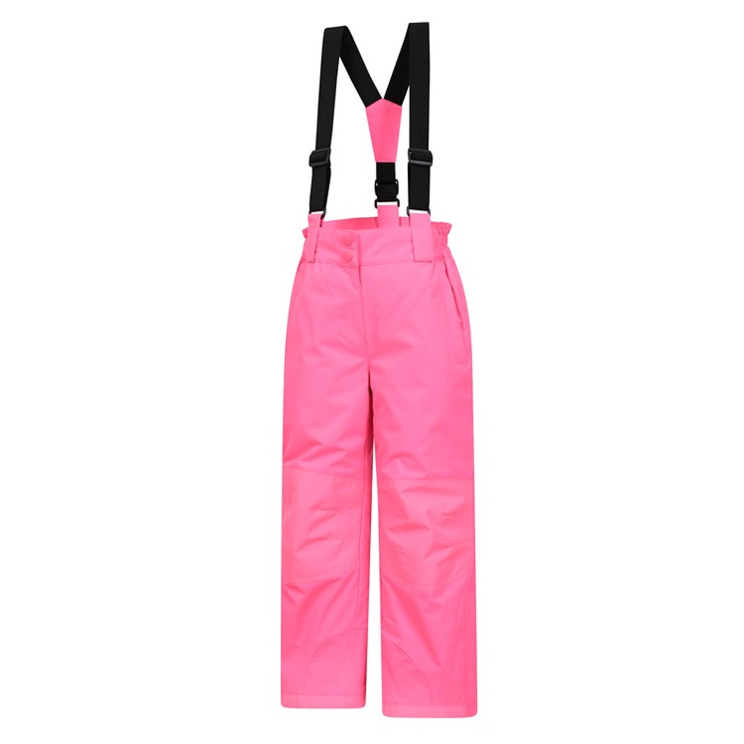 Diva Pink - Side - Mountain Warehouse Childrens-Kids Honey Ski Trousers