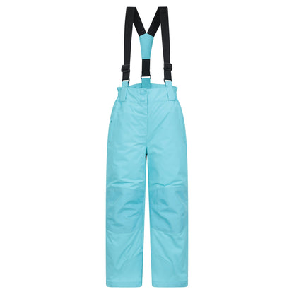 Blue - Front - Mountain Warehouse Childrens-Kids Honey Ski Trousers