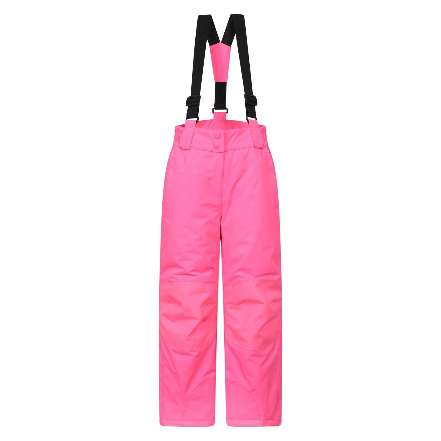 Light Pink - Front - Mountain Warehouse Childrens-Kids Honey Ski Trousers