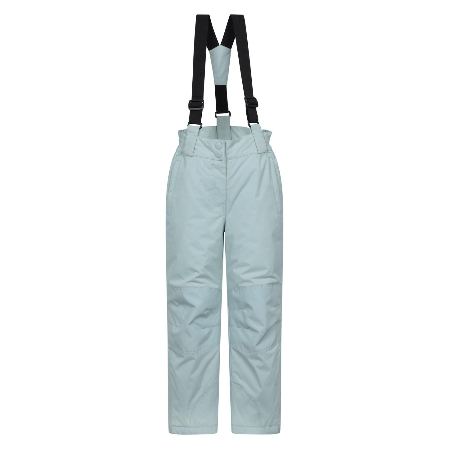 Pale Green - Front - Mountain Warehouse Childrens-Kids Honey Ski Trousers