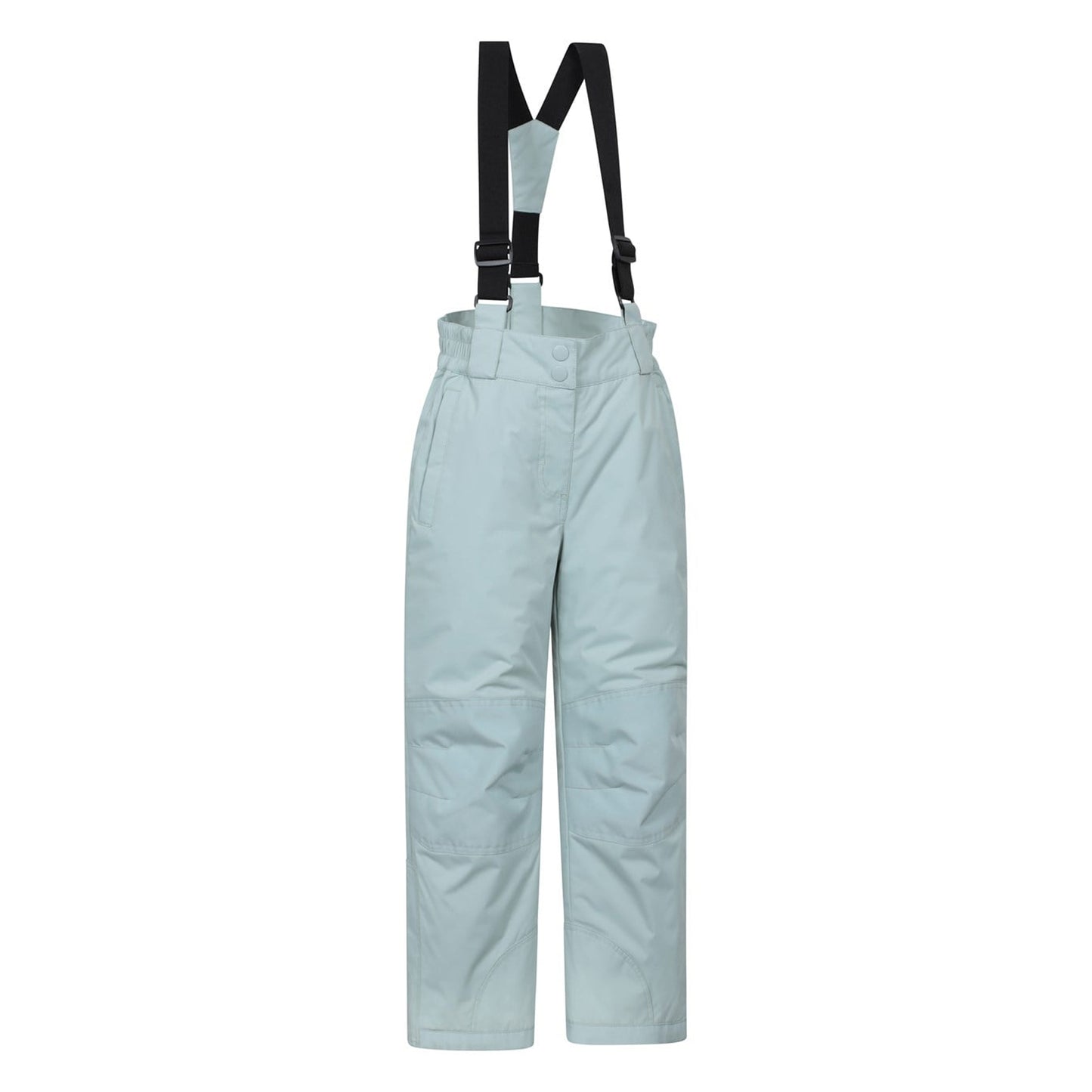 Pale Green - Side - Mountain Warehouse Childrens-Kids Honey Ski Trousers