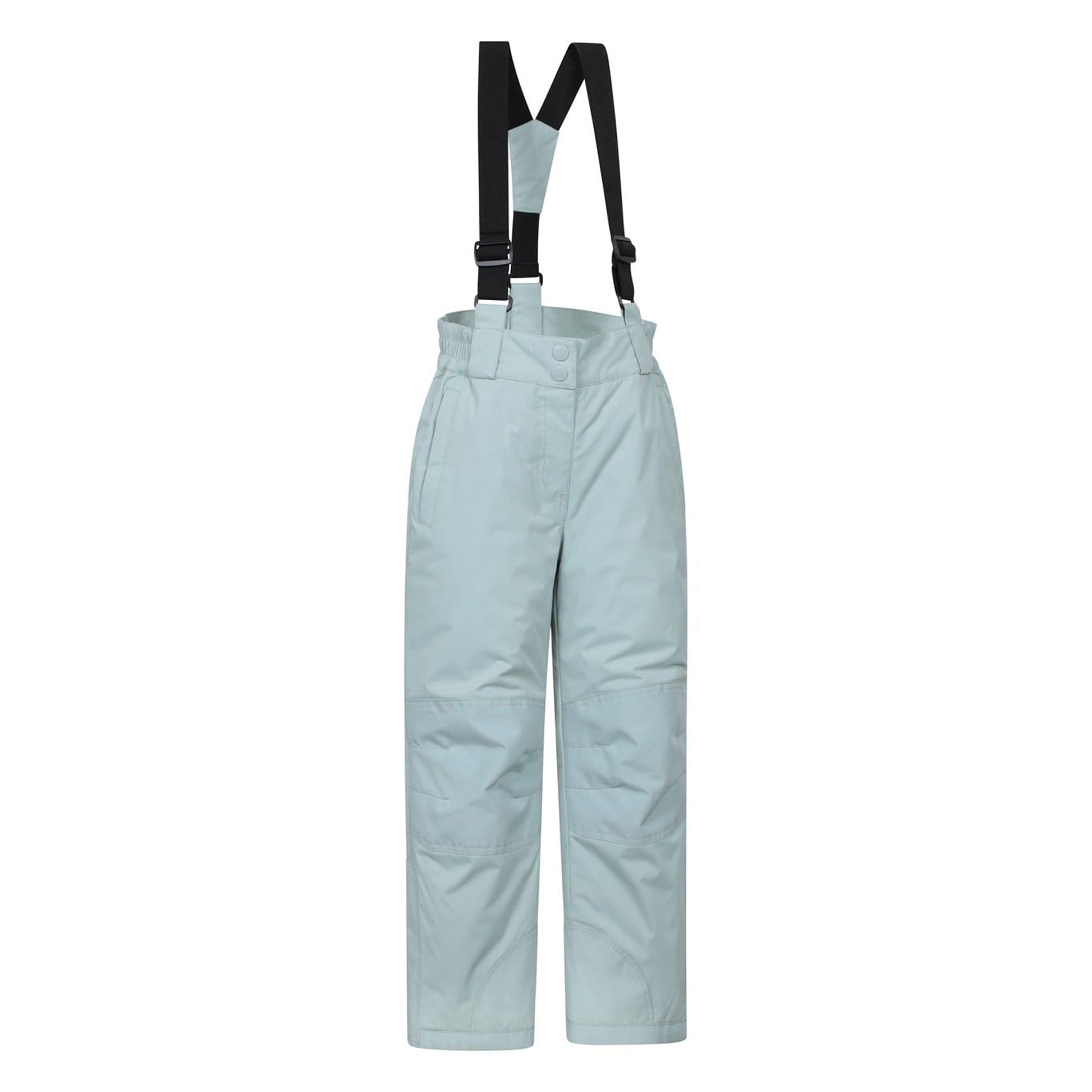 Pale Green - Side - Mountain Warehouse Childrens-Kids Honey Ski Trousers