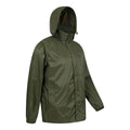 Green - Side - Mountain Warehouse Mens Pakka II Waterproof Jacket