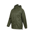 Green - Lifestyle - Mountain Warehouse Mens Pakka II Waterproof Jacket