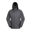 Grey - Back - Mountain Warehouse Mens Pakka II Waterproof Jacket
