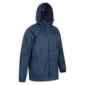 Navy - Side - Mountain Warehouse Mens Pakka II Waterproof Jacket