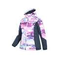 Pink - Lifestyle - Mountain Warehouse Womens-Ladies Dawn II Printed Ski Jacket