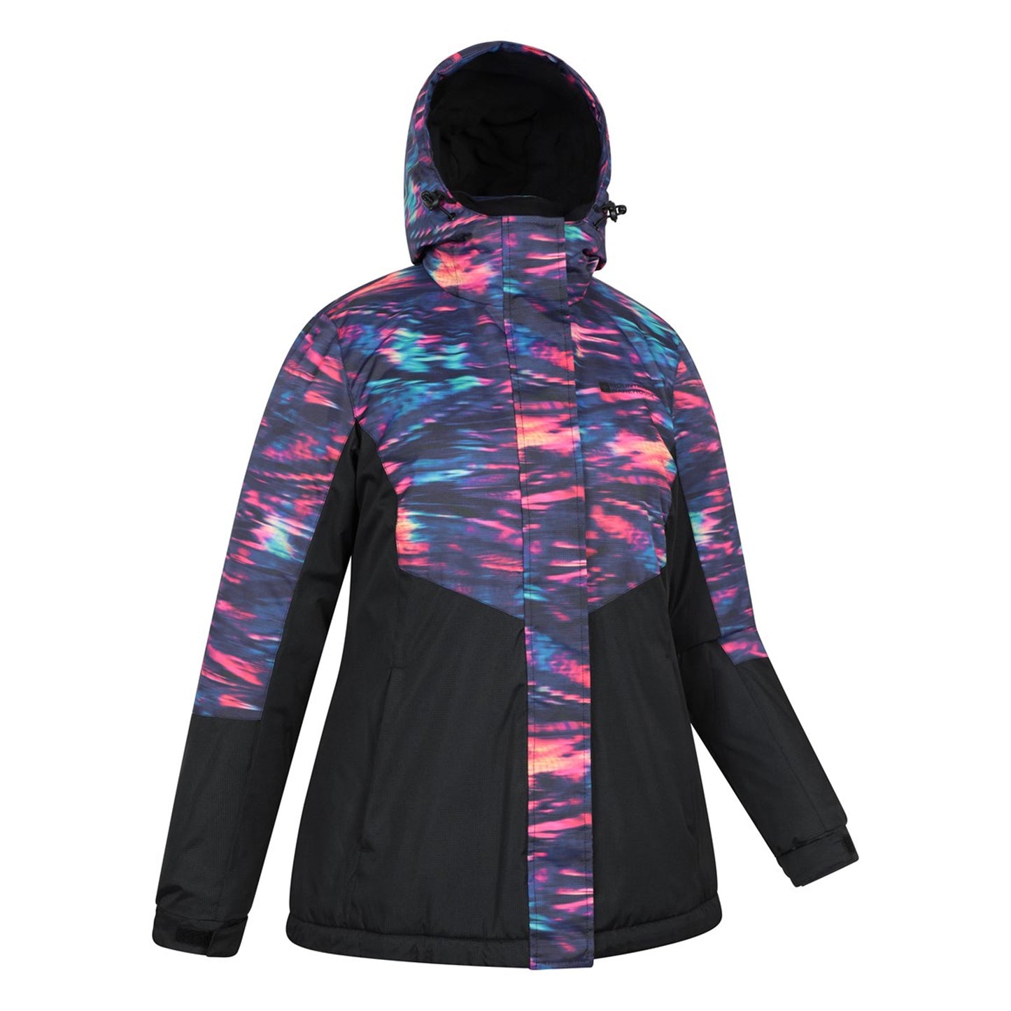 Dark Purple - Back - Mountain Warehouse Womens-Ladies Dawn II Printed Ski Jacket