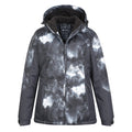 Black - Lifestyle - Mountain Warehouse Womens-Ladies Dawn II Printed Ski Jacket