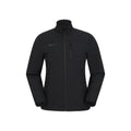 Black - Front - Mountain Warehouse Mens Grasmere Soft Shell Jacket