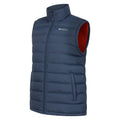 Navy - Side - Mountain Warehouse Mens Seasons Padded Gilet