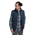 Navy - Pack Shot - Mountain Warehouse Mens Seasons Padded Gilet