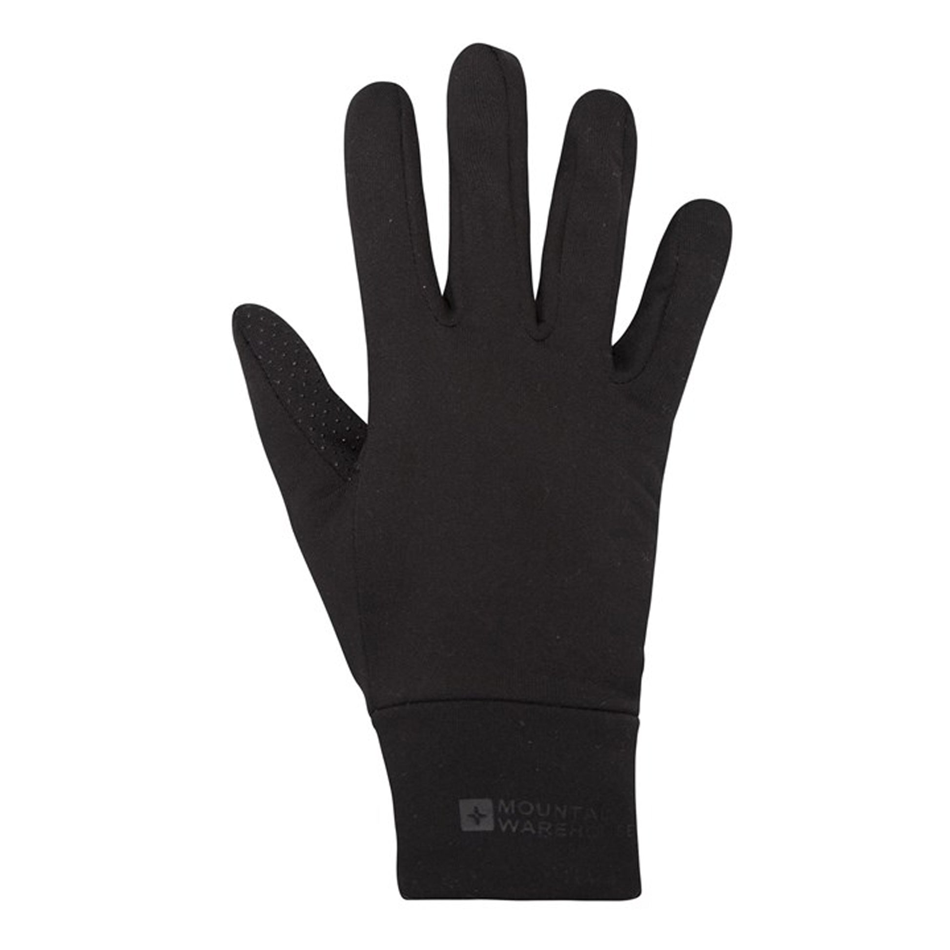 Black - Front - Mountain Warehouse Grippi Gloves