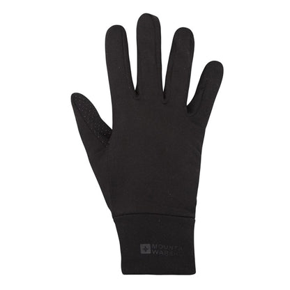 Black - Front - Mountain Warehouse Grippi Gloves