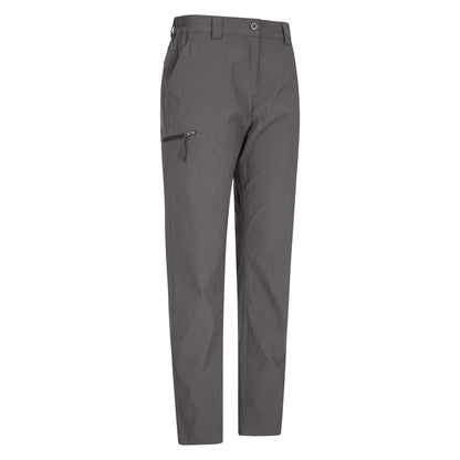 Grey - Side - Mountain Warehouse Womens-Ladies Stretch Hiking Trousers