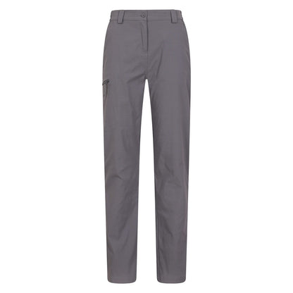 Charcoal - Front - Mountain Warehouse Womens-Ladies Stretch Hiking Trousers