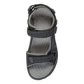 Grey - Side - Mountain Warehouse Mens Crete Sandals