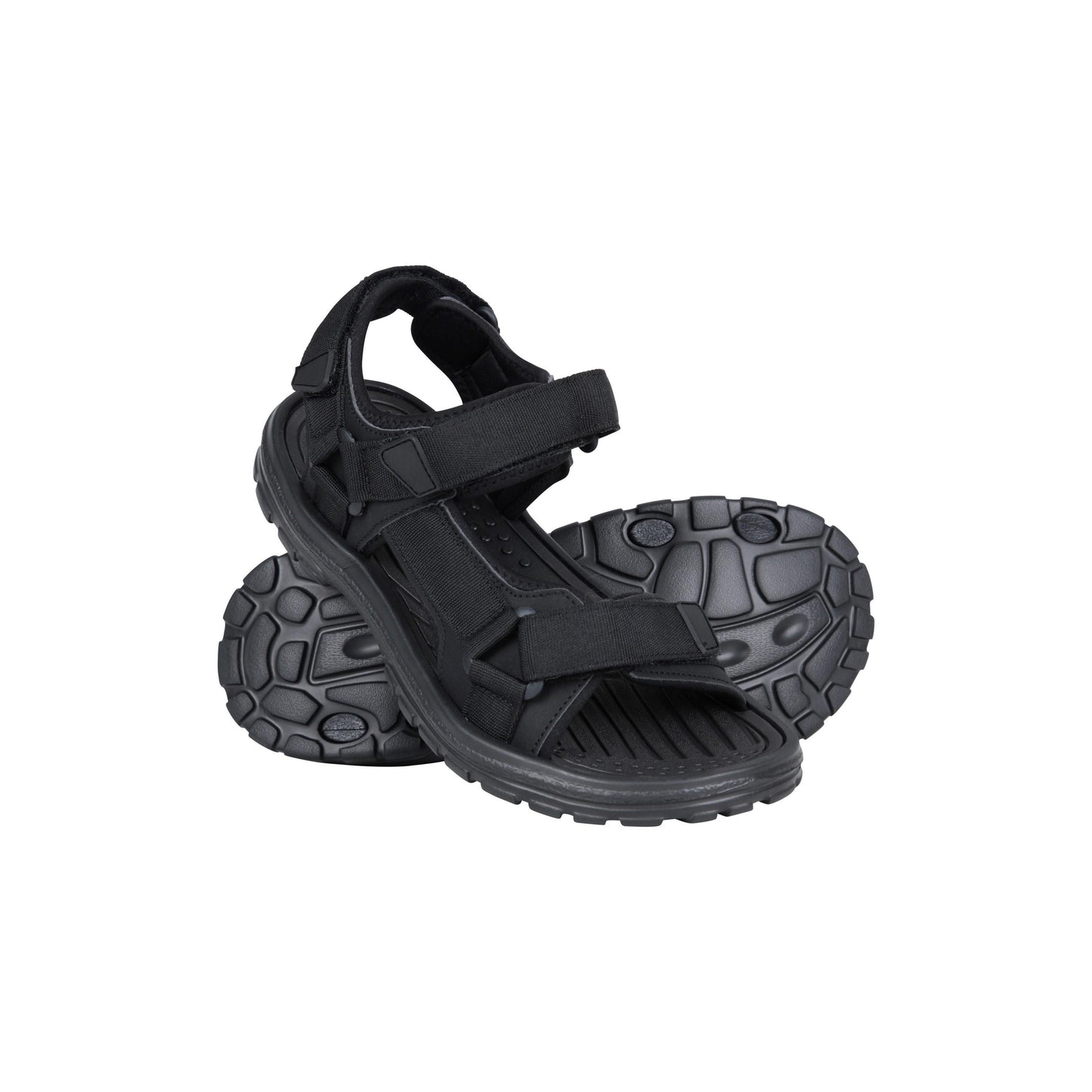 Black - Front - Mountain Warehouse Mens Crete Sandals