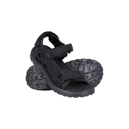Black - Front - Mountain Warehouse Mens Crete Sandals