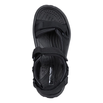 Black - Pack Shot - Mountain Warehouse Mens Crete Sandals