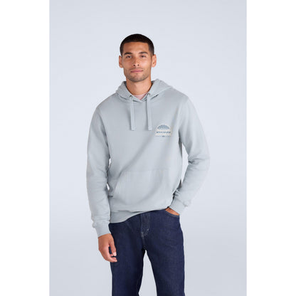 Light Blue - Front - Mountain Warehouse Mens River Organic Hoodie