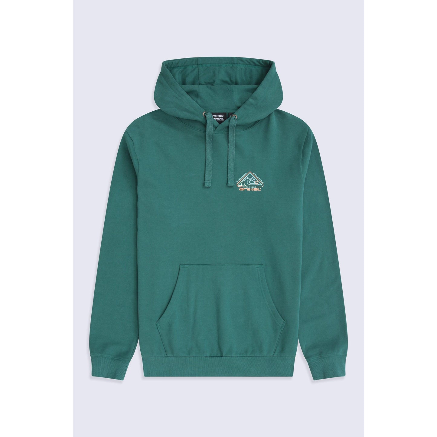 Dark Green - Front - Mountain Warehouse Mens River Organic Hoodie